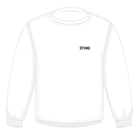 STNG branded sweatshirt