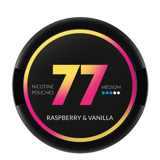 77 Raspberry Vanilla Medium can — 77 Raspberry Vanilla Medium
