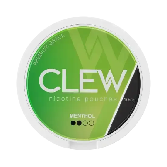 CLEW Menthol 10mg can — CLEW Menthol Per pouch
