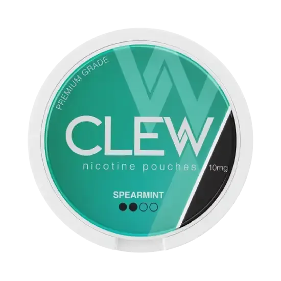 CLEW Spearmint 10mg can — CLEW Spearmint Per pouch