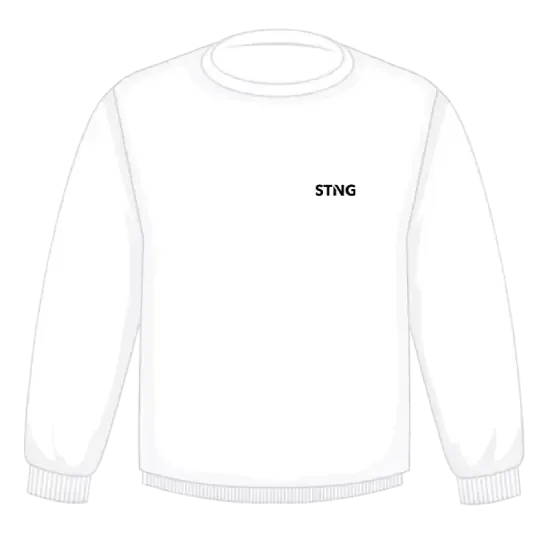 STNG branded sweatshirt