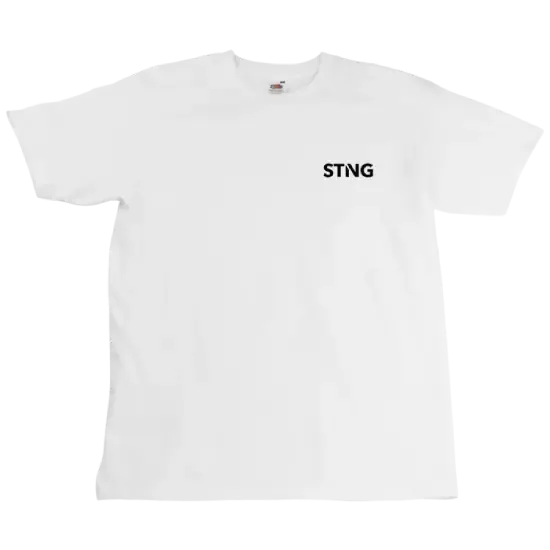 STNG branded t-shirt